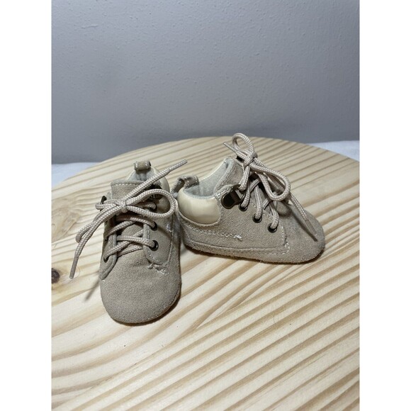 Suede Soft Flexible Baby Bootie Shoe Size 1 - Picture 1 of 6